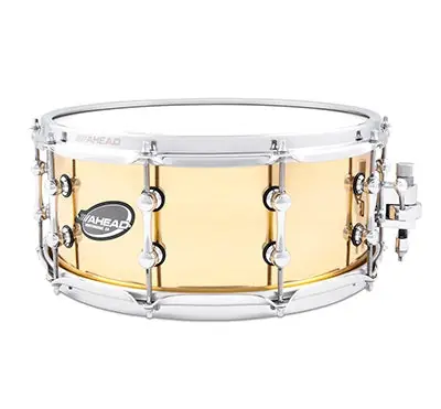 Final Sale Ahead - Bright Polished Bell Brass Snare 6x14 AS614PBB