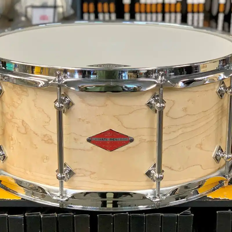 Craviotto - Private Reserve Birdseye Maple Snare 6.5x14 Oil Finish Seasonal Sale
