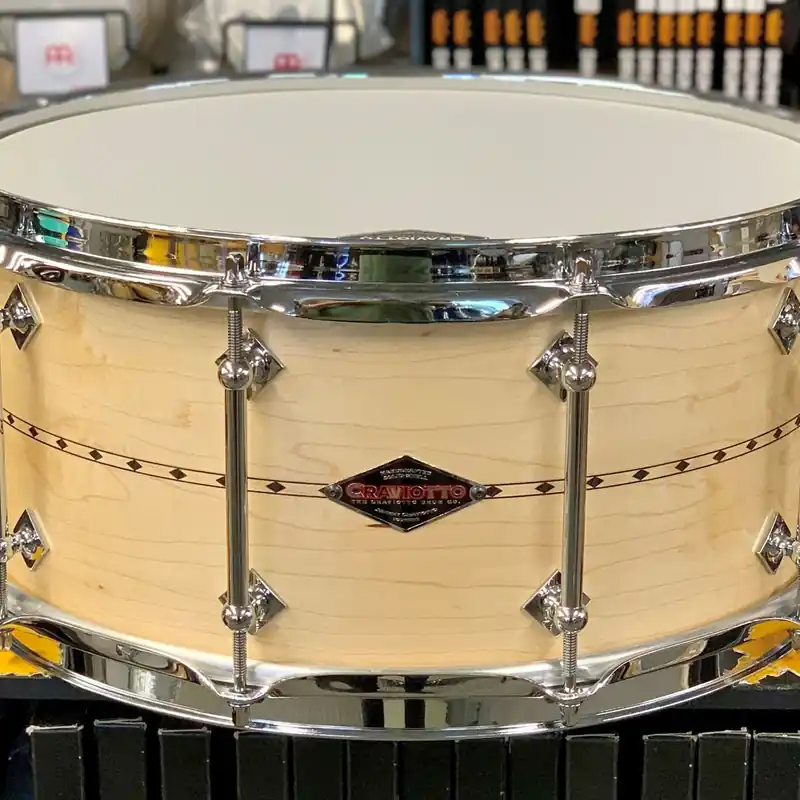 Craviotto - Custom Shop Maple Snare 6.5x14 Oil Finish Cheap