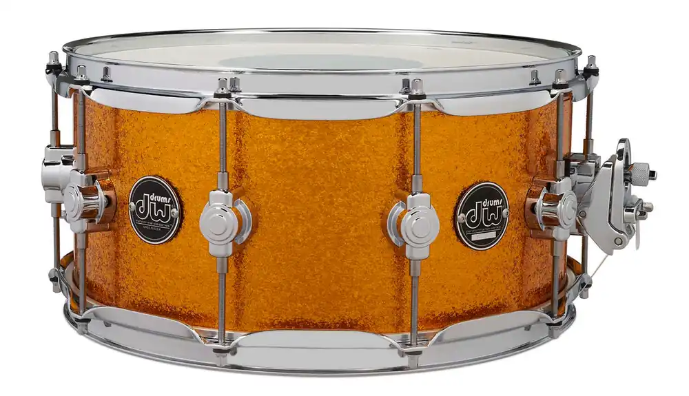 DW Drums - Performance Series Snare 6.5x14 Gold Sparkle DRPF6514SSGS Special Offer