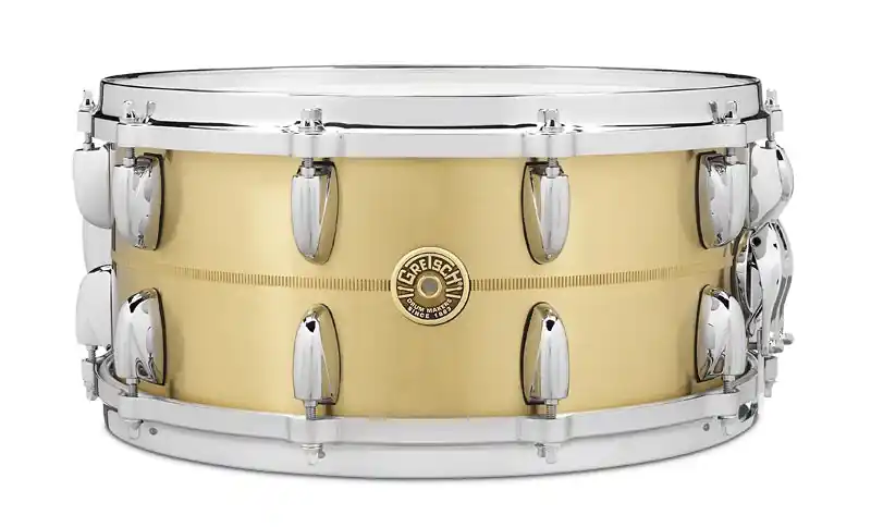 Gretsch - USA Bell Brass Snare 6.5x14 G4169BBR Money Back Guarantee