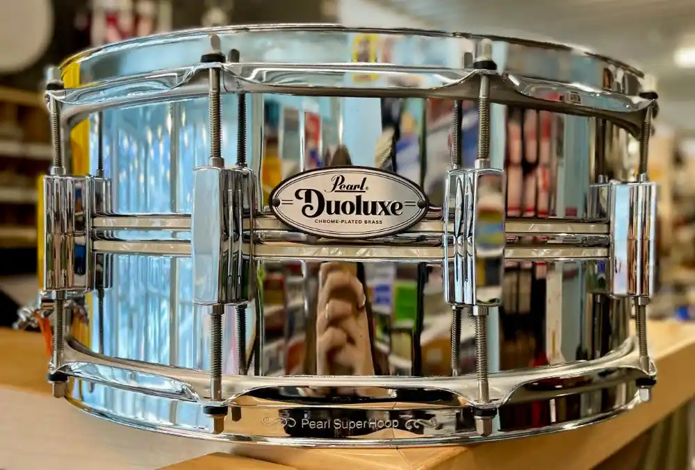 Free Returns Pearl - Duoluxe Snare 6.5x14 DUX1465BR