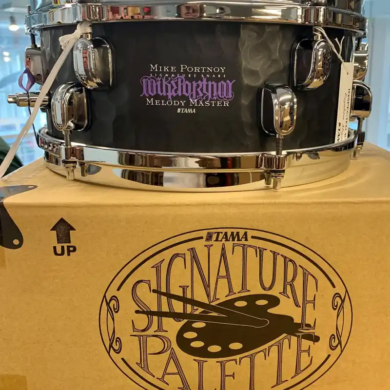 Tama - Mike Portnoy Signature Steel Snare Melody Master 5x12 MP125ST Handmade