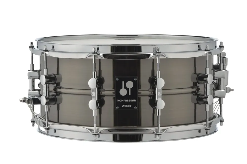 Today Only Sonor - Kompressor Snare Drum 14" x 6.5", Brass - KS-1465-SDB