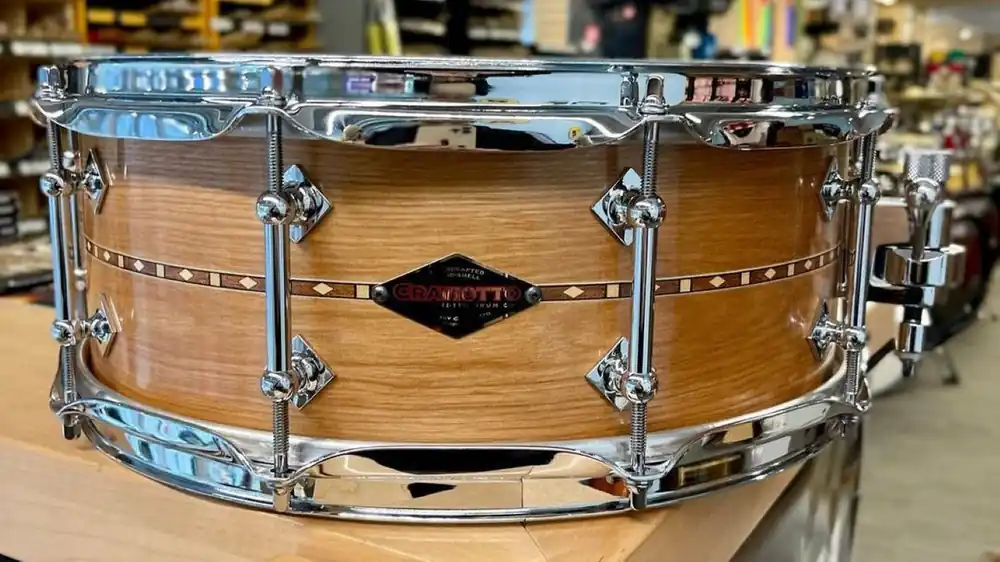 Craviotto - Custom Shop Snare 5.5x14 Red Birch Handmade