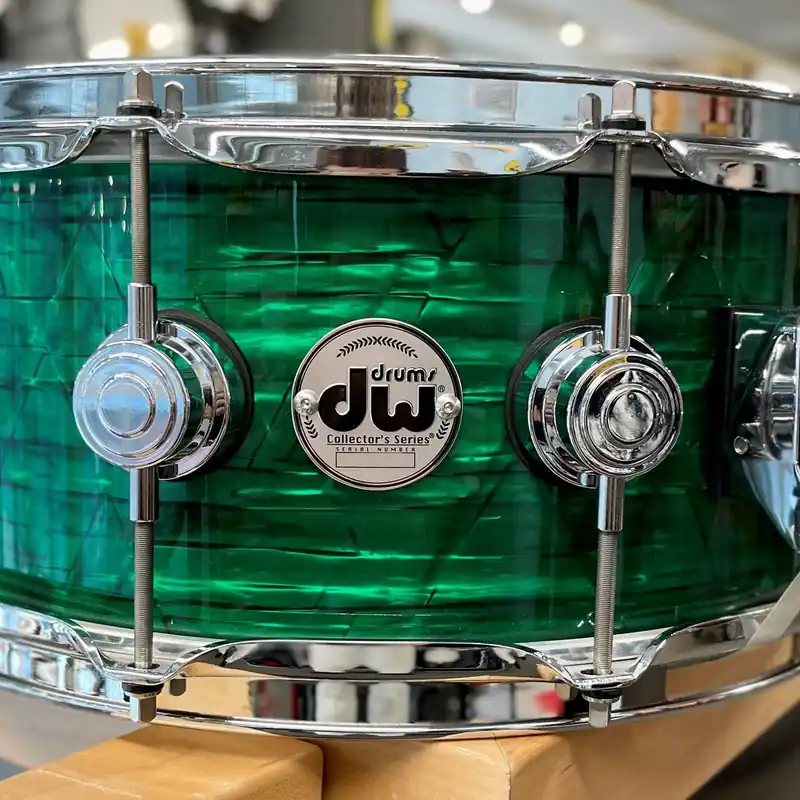 Discount DW Drums - Collector's Series Snare 6x14 Emerald Onyx SSC054