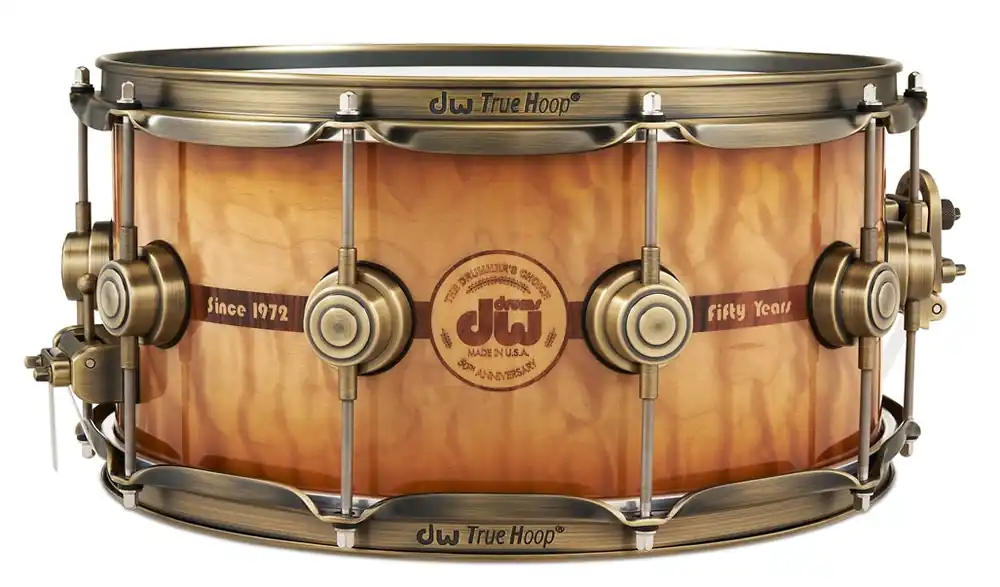 DW Drums - Collector's Series 50th Anniversary Snare Drum 6.5x14 DREX6514SSA50AB Super Sale