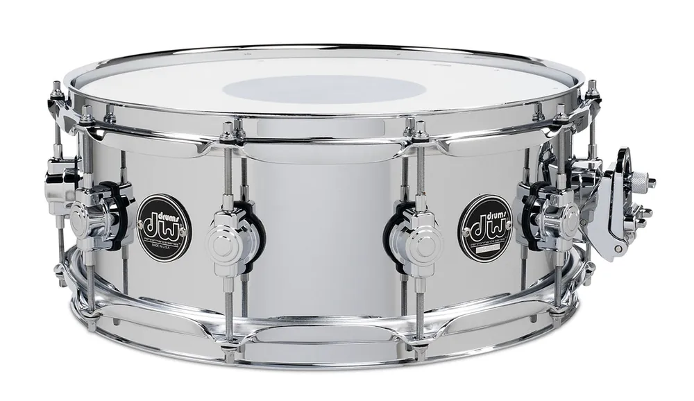 Mega Sale DW Drums - Performance Series Chrome Over Steel Snare- DRPM5514SSCS