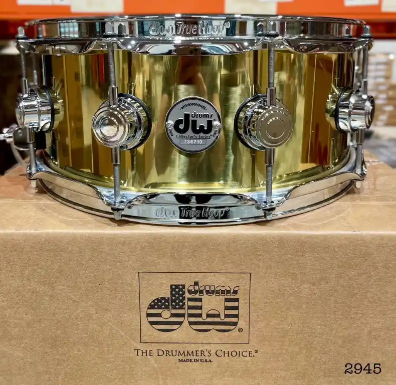 Deal DW Drums - Collector's Series Snare 5.5x14 Bell Brass