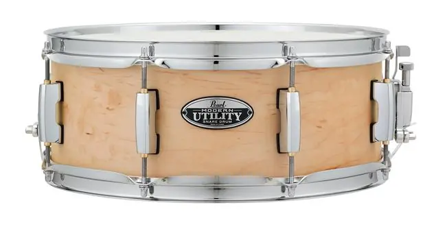 Fresh Stock Pearl - Modern Utility 14" x 5.5" Maple Snare Drum - Matte Natural - MUS1455M224