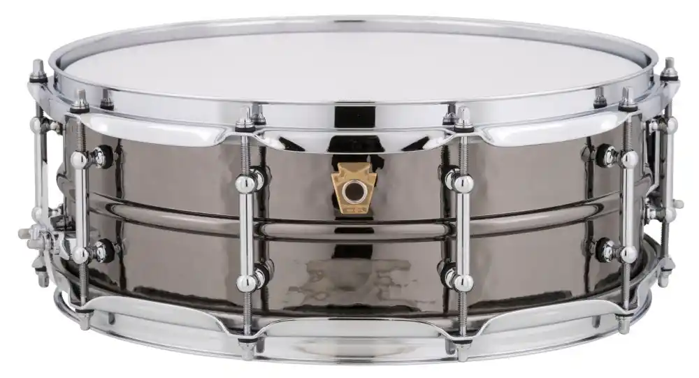 Limited Time Ludwig - Black Beauty Snare 5x14 Hammered Shell, Tube Lugs LB416KT