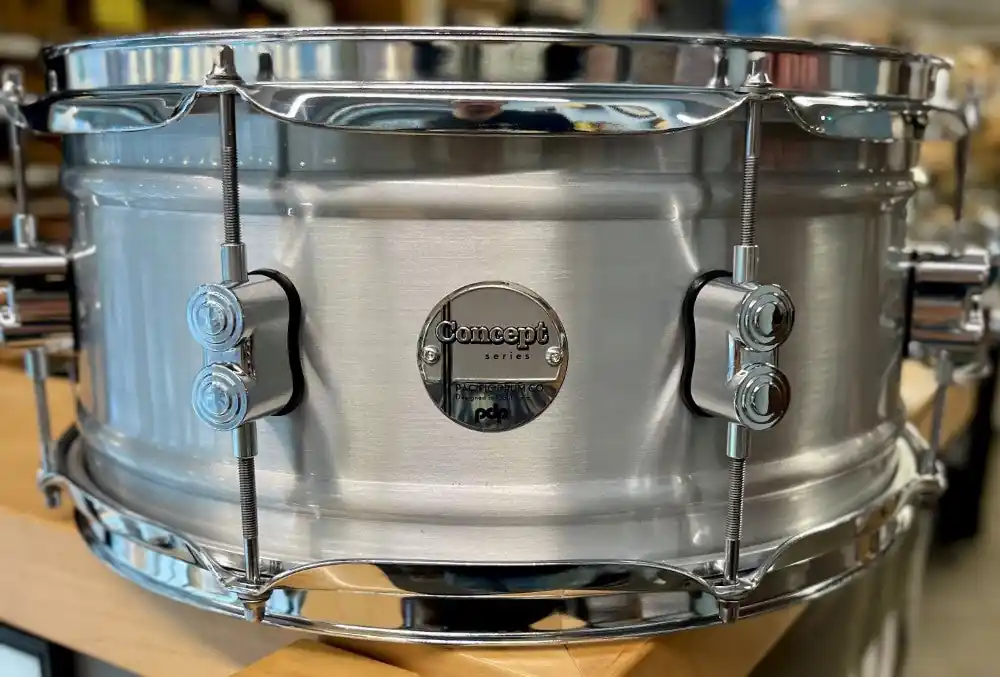 PDP - Concept Series Snare 6.5x14 Brushed Aluminum DSN6514NBAC Low Price