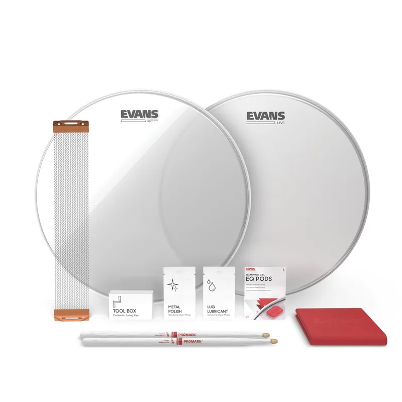 Evans - UV1 13" Snare Tune Up Kit ESTUK-13UV1-1 New Arrival