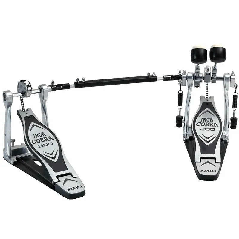 Fresh Stock Tama - Iron Cobra 200 Power Glide Twin Bass Drum Pedal HP200PTW