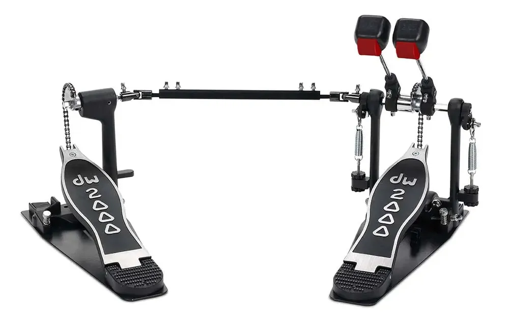 Buy Today DW drums - 2000 Double Bass Drum Pedal - Single Chain Offset Cam - DWCP2002