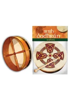Walton - 8" Celtic Cross Bodhran | Kilkenny Cross - 10AWAL-2511 Last Chance