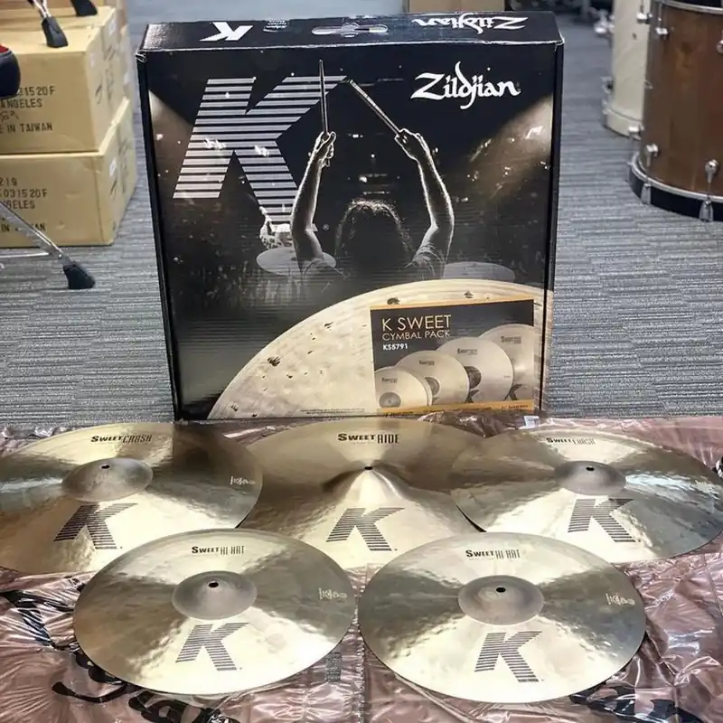 Original Zildjian - K Sweet Cymbal Pack 15/17/19/21 KS5791