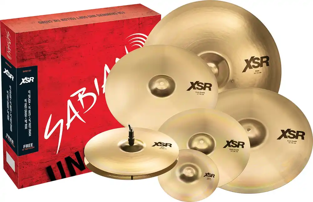Sabian - XSR Super Set 10/14/14/16/18/20 XSR5007SB Limited Time