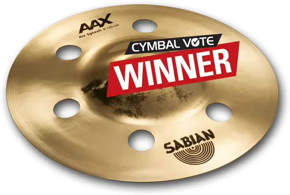 Trusted Brand Sabian - 8” AAX Air Splash – 20805XA
