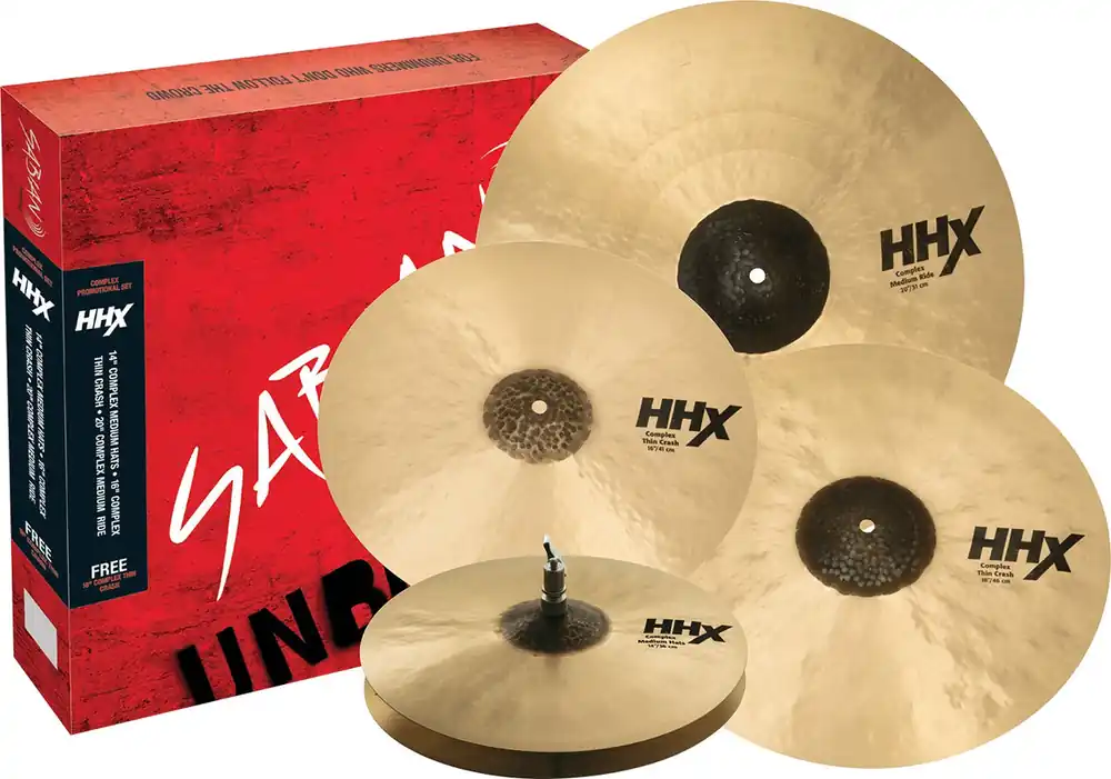 Sabian - HHX Complex Promotional Set 14/16/18/20 15005XCNP Secure Checkout