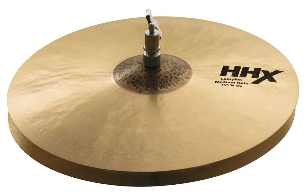Flash Sale Sabian - 15” HHX Complex Medium Hats-11502XCN