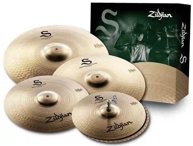 Fresh Stock Zildjian - S Family Performer Cymbal Pack 14/16/18/20 S390