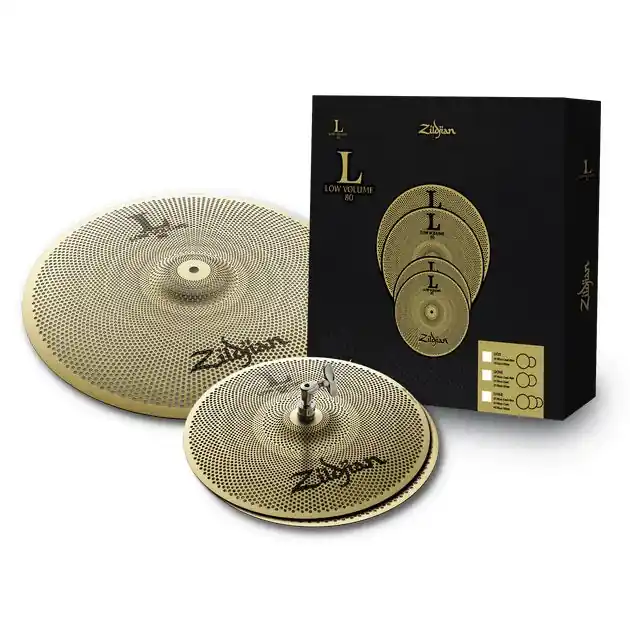 Zildjian - L80 Low Volume Cymbal Pack 13/18 LV38 Brand New