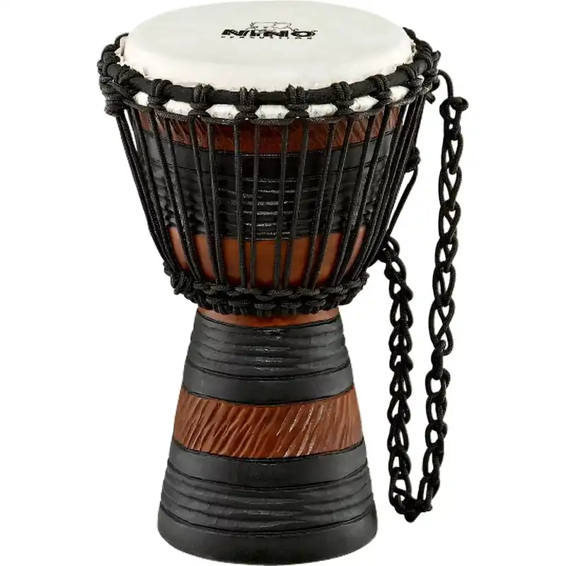 Exclusive Offer Meinl - Earth Rhythm Series Djembe 7'' Brown/Black NINO-ADJ3-XS