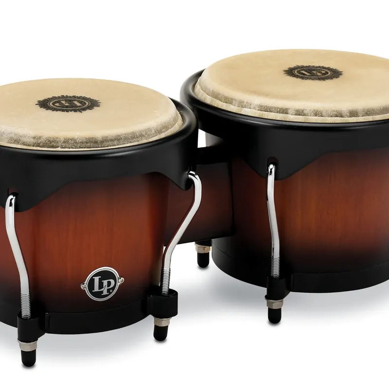 LP (Latin Percussion) - LP® City Series Wood Bongos- Vintage Sunburst - LP601NY-VSB In Demand