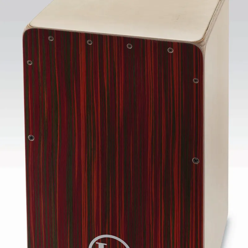 Best Price LP (Latin Percussion) - Woodshop Cajon with Red Blur Soundboard- LP1491RB