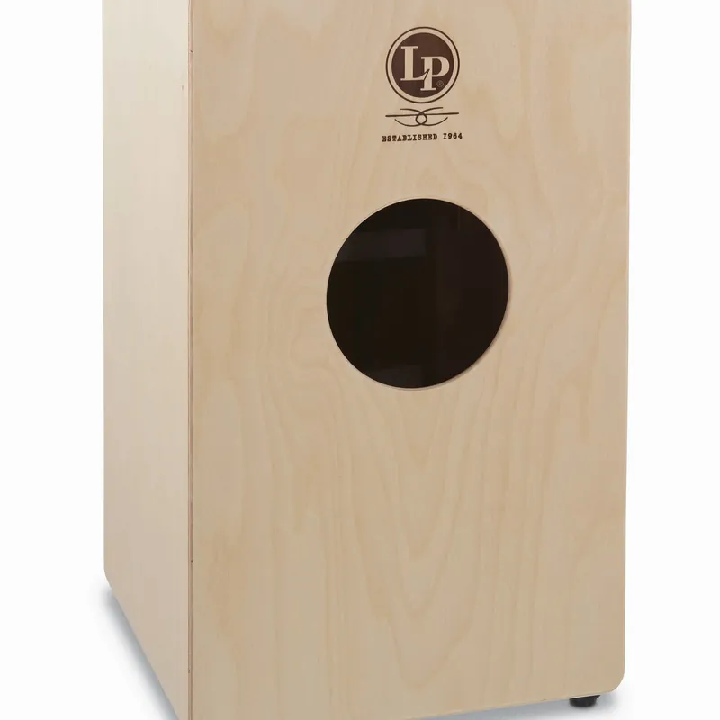 LP (Latin Percussion) - Woodshop Cajon with Black Artply Soundboard- LP1491BS Direct From Manufacturer
