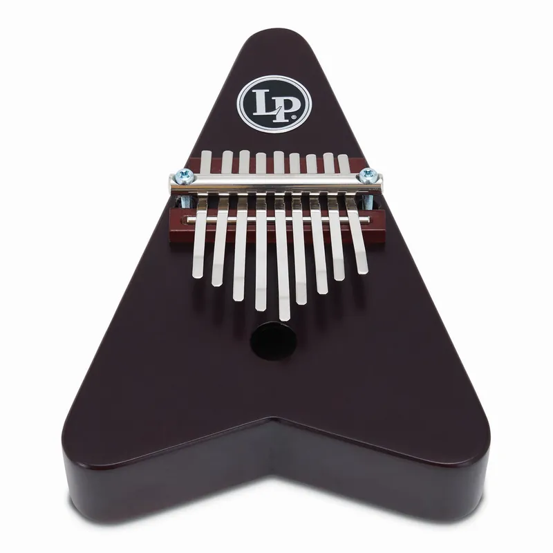 Fan Favorite LP (Latin Percussion) - 9-Key Pentatonic Kalimba - Deep Cherry- LP0219DC