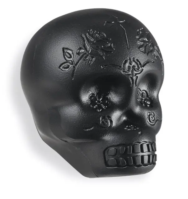 Professional Grade LP (Latin Percussion) - LP® Sugar Skull Shaker Black- Black - LP006-BK