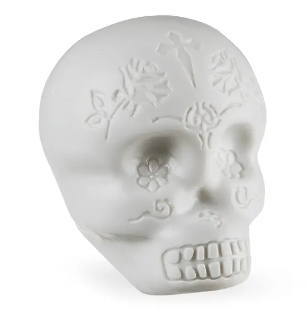 Free Returns LP (Latin Percussion) - LP® Sugar Skull Shaker Glow in the Dark- Glow in the dark - LP006-GLO