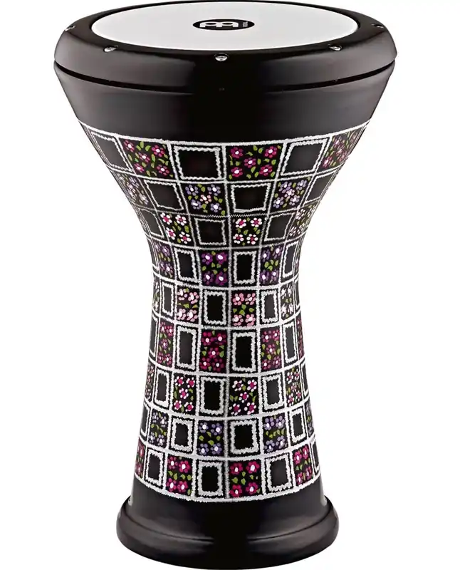 Secure Checkout Meinl - Doumbek Hand Engraved Aluminum Printed Floral Design HE-3039