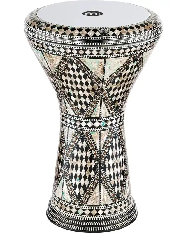 Meinl - Artisan Edition Doumbek White Pearl Mosaic Royale - AEED Original