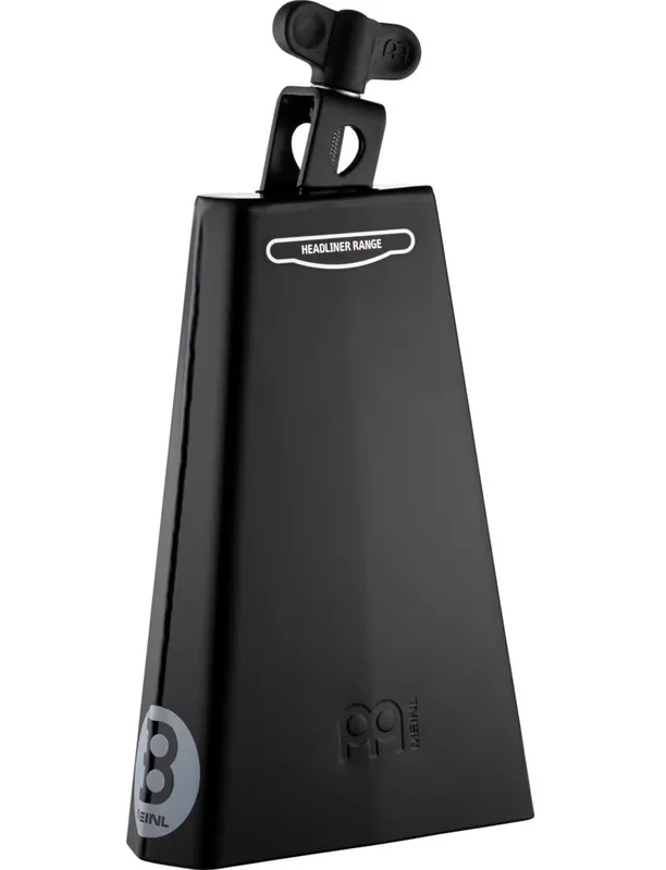 Meinl - Headliner® Series Cowbell Black Powder Coated Steel - HCO2BK Professional Grade