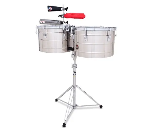 Buy Today LP (Latin Percussion) - Tito Puente 15''& 16'' Thunder Timbs Stainless Steel LP258-S