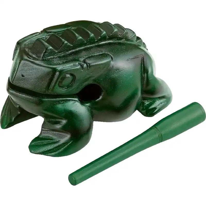 Meinl - Frog Wood Güiro X-Large Green NINO516GR Buy Online