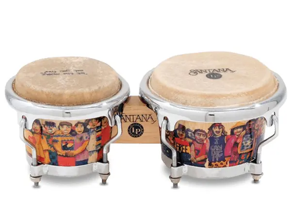 One Day Deal LP (Latin Percussion) - Miniature Collection Santana Mini Tunable Bongos LPM200-AW