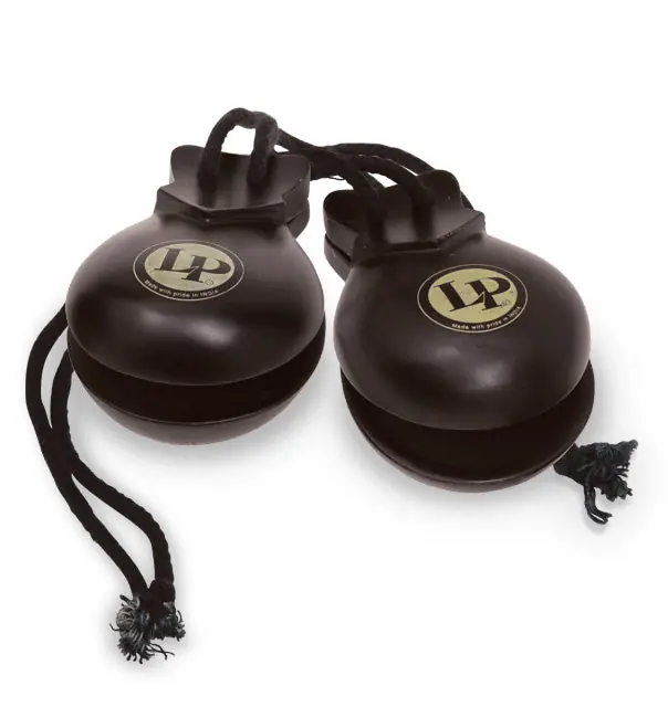 Secure Checkout LP (Latin Percussion) - Ebony Castanets Double Handheld LP432
