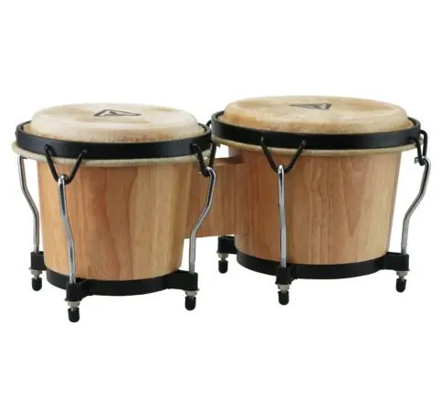 Free Shipping Tycoon - RITMO TB-8 B N Bongos Natural Finish