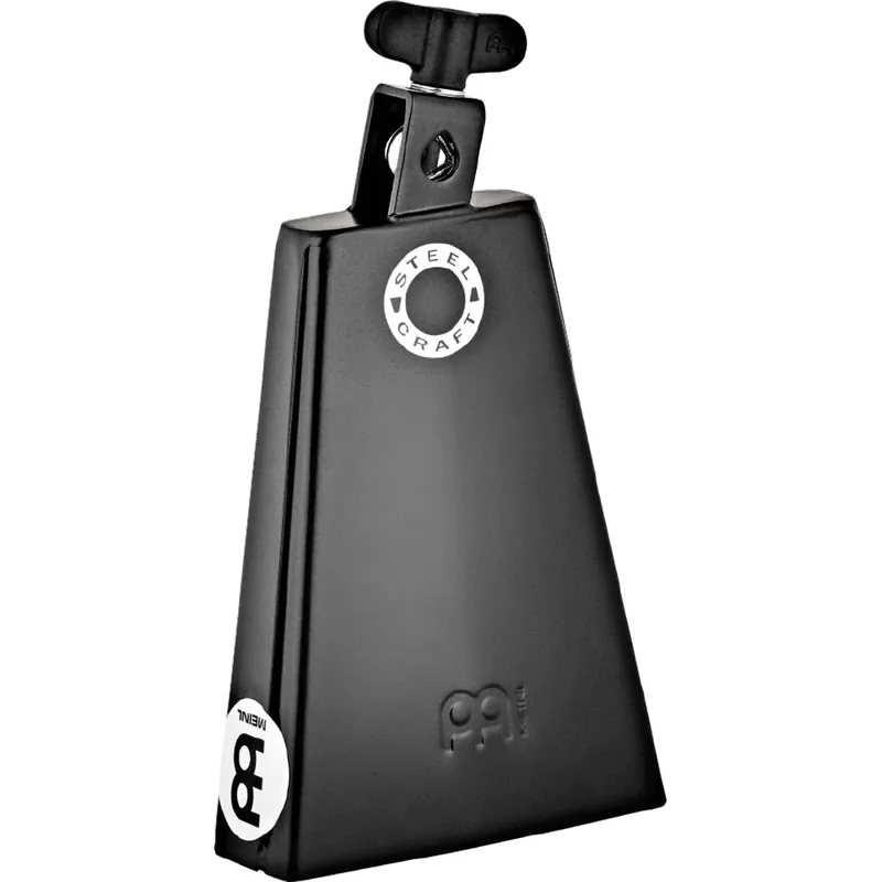 Meinl - Steel Craft Line Cowbell 7'' Black Powder Coated Steel SCL70-BK Free Returns