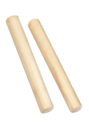 Professional Grade Gon Bops - Claves White Wood PCLAVW