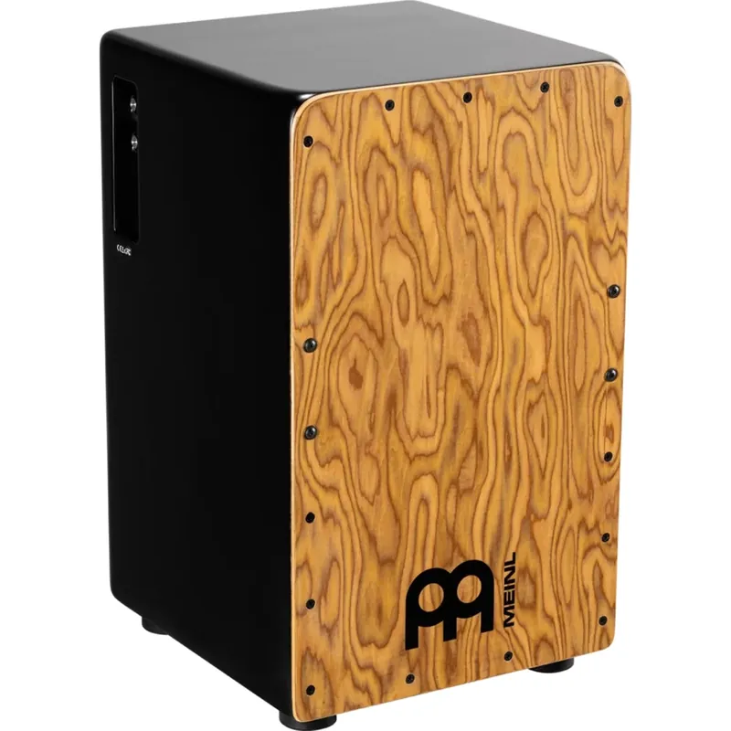 Meinl - Woodcraft Series Pickup Cajon, Makah-Burl - PWCP100MB Money Back Guarantee