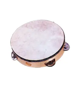 Today Only Mano Percussion - Tambourine 8" with Calfskin Head - MP-T68H