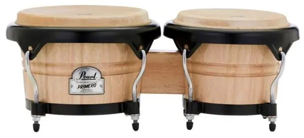 Professional Grade Pearl - Primero Series 7" and 8.5" Wood Bongos PFB-102