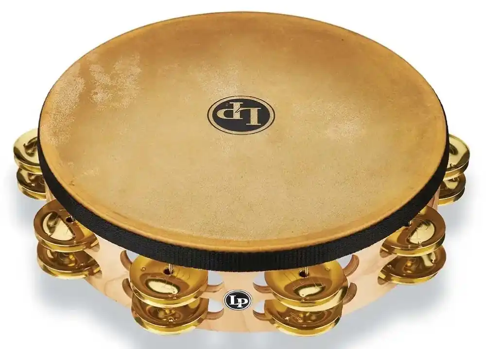 LP (Latin Percussion) - Pro 10 Double Row Headed Tambourine Bag-Brass LP384-BR Shop Now