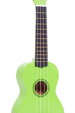 Affordable Mahalo - Soprano Ukulele w/ Bag Rainbow Series -Green