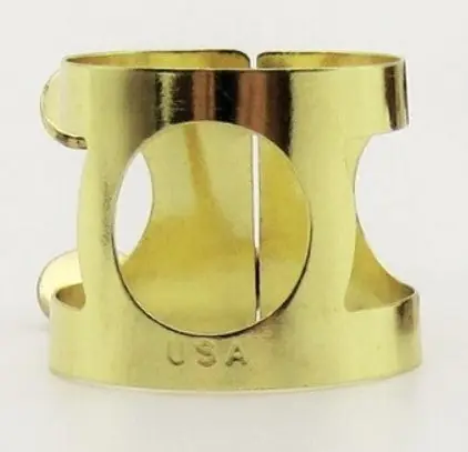 American Plating - Tenor Sax Ligature Gold 115T/7337/336G Tenot Sax Ligature Gold 115T/7337/336G Premium